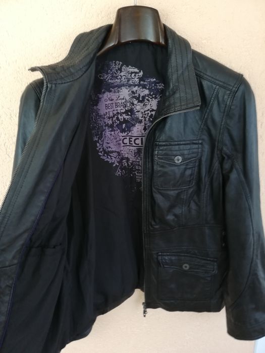 Geaca piele damă Cecil Xl