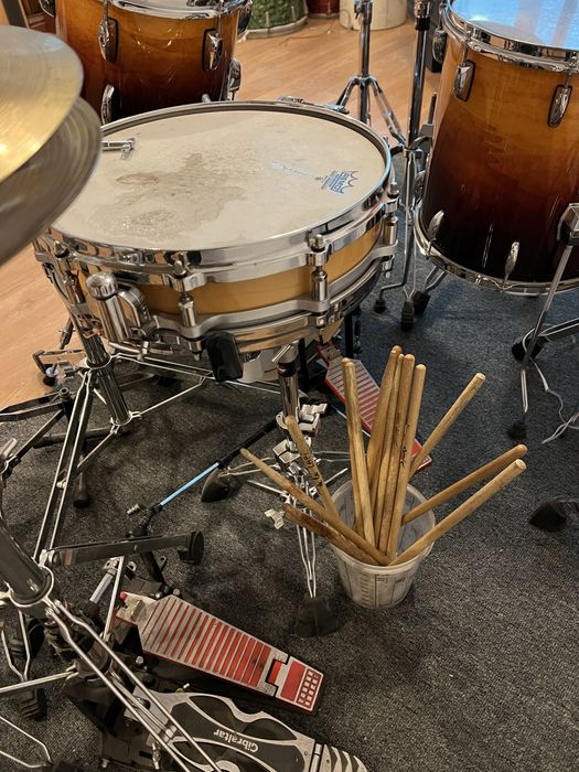 Set tobe Pearl complet + cinele premium + hardware Gibraltar