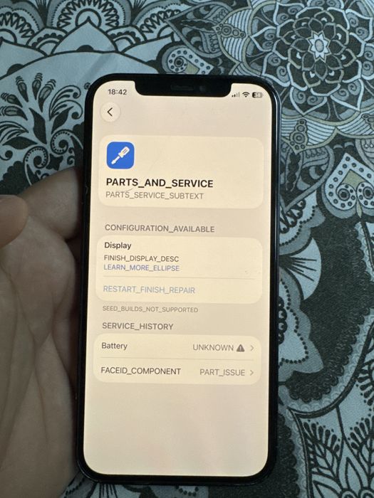 Iphone 12 ortacha holati