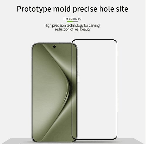 5D Извит Стъклен Протектор за Huawei Pura 70 Ultra / Pro цялостно зале