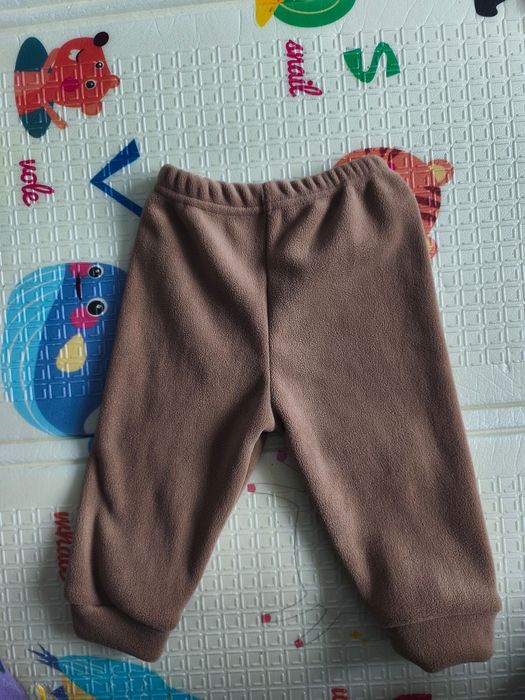 Новый детский флисовый костюмчик