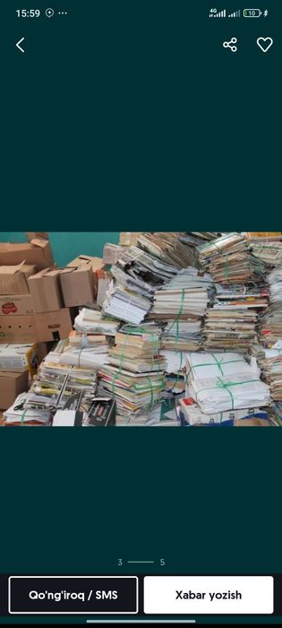 Maklatura qogʻoz karton olamiz plastmas alkafon