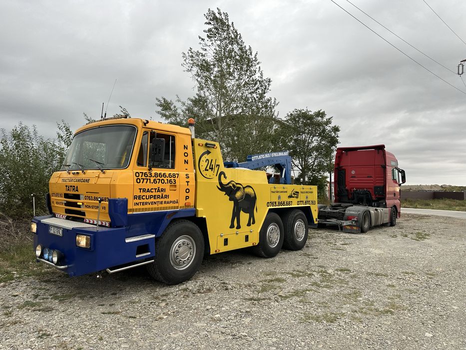 Tractari camioane Recuperator Autoutilitare Recovery Platforma Auto