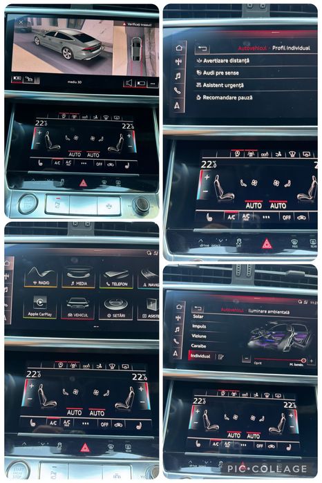 Audi A7 / 55 TFSI / 340 CP / 2019 / Matrix / SoftClose / Suspensie aer