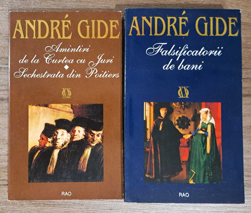 Andre Gide - lot 2 carti editura RAO Opere XX