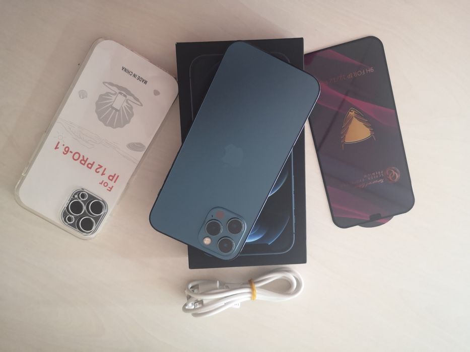 Iphone 12 Pro Pacific Blue - 256Gb /100 %Battery health