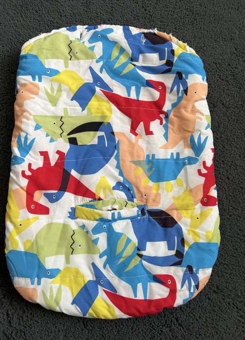 Бебешко яке с чувал и шапка Benetton