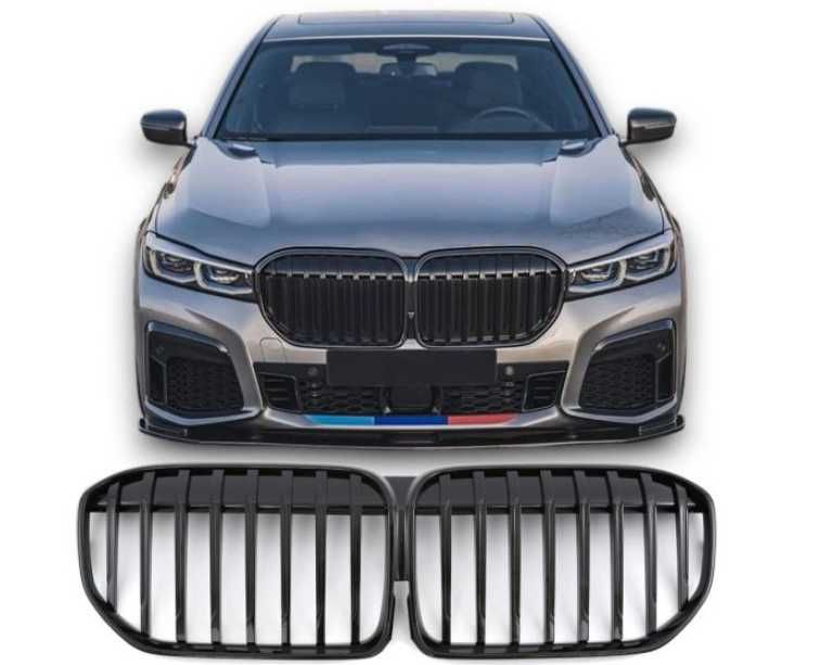 Grile Duble M / Negru Lucios / BMW Seria 7 G11 G12