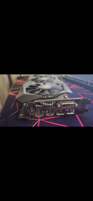 Placa video ASUS Radeon RX 580 ROG STRIX GAMING O8G 8GB GDDR5 256-bit