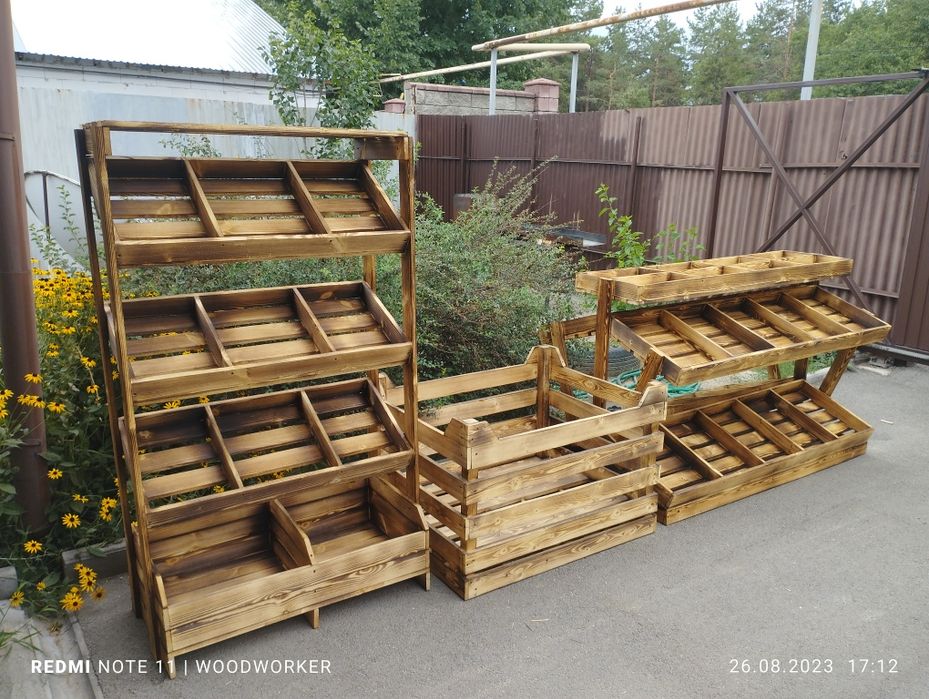 Овощные полки. Стеллажи