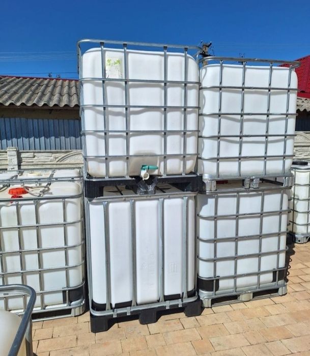 Bazine 1000 litr[cub, ibc, rezervor]/ 250-400 lei/ posib transport