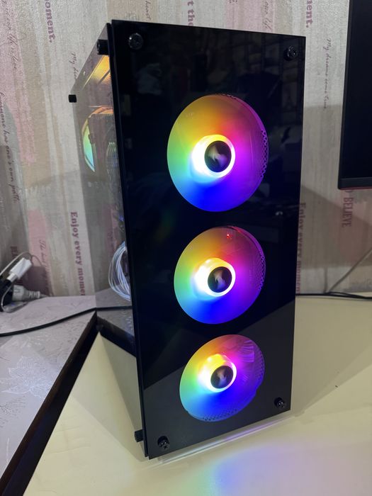 Геймърски компютър Ryzen 5 3600X | RX 6600 8GB | 16GB | 500GB SSD + 1TB HDD