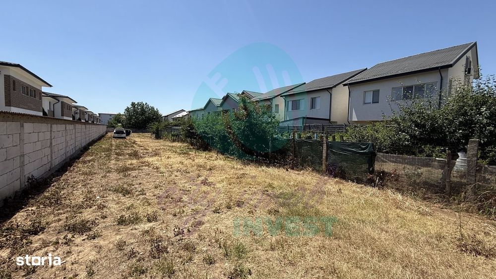 Teren cu utilități,  zonă în dezvoltare – Popești