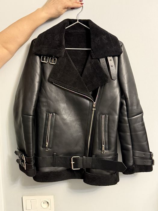 Куртка авиатор дубленка