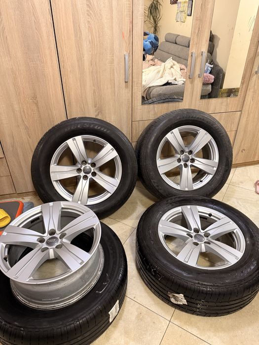 Jante Audi 18” +anvelope Bridgestone Dueler