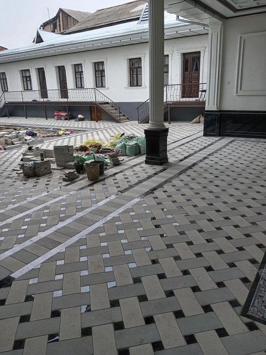 Брусчатка N_1  бизда сифат кафолати