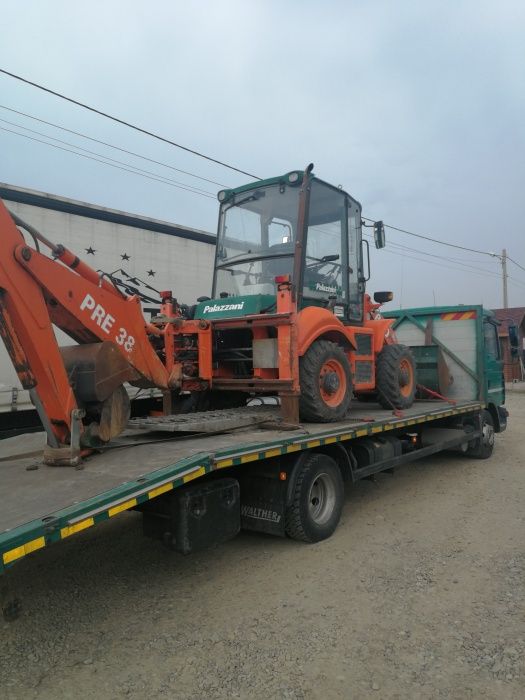 Tractări utilaje și auto Servicii Macara