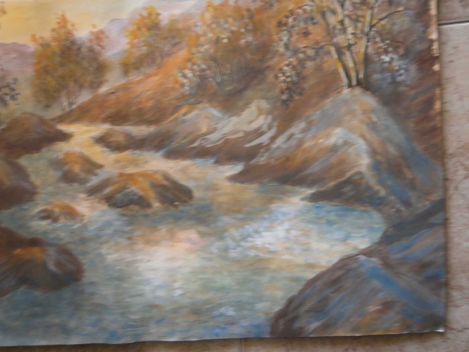 Стара картина темпера, гваш