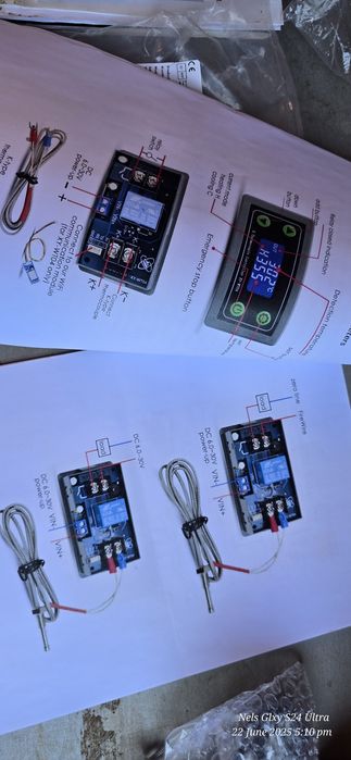 Termostat digital Sinilink XY-WT04 cu trei sonde