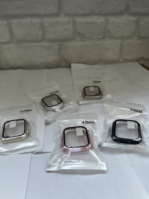 Протектор + Кейс за Apple Watch/iWatch 5, 6, 7, 8 SE към Ultra 44,45мм