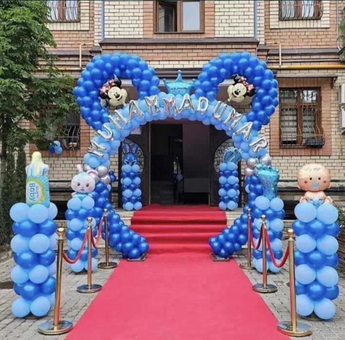 оформления шарами