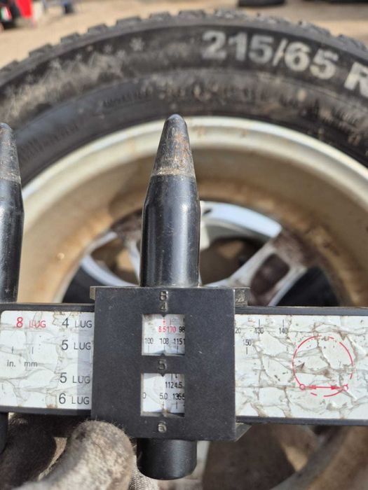 Set jante aliaj cu anvelope M+S 2024 5x108 R16 , Ford Kuga , S-max