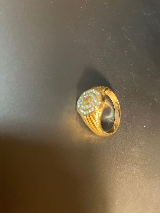 Мъжки пръстен с камъни