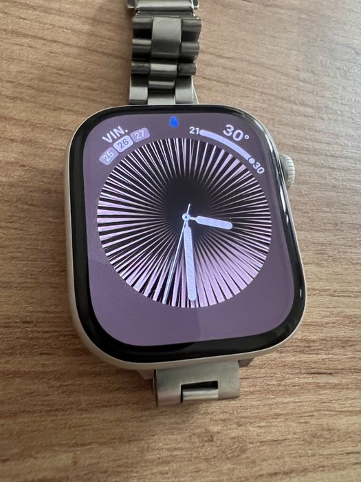Apple Watch 10 GPS, Carcasa Silver Aluminium Case 46mm