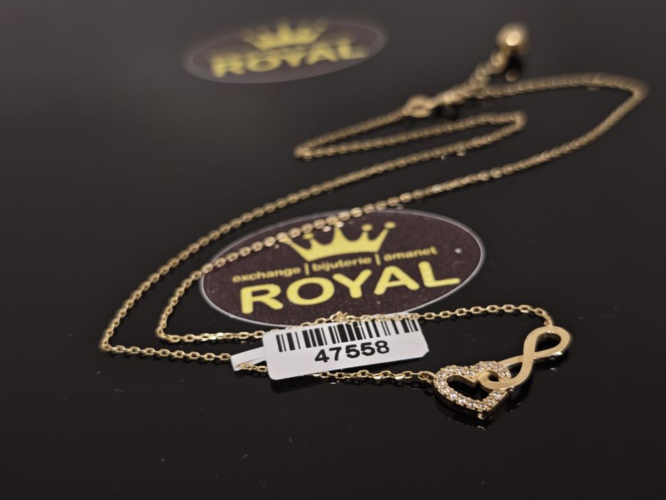 Bijuteria Royal: Lanț aur 14k/3.16 gr