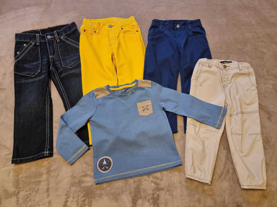Lot 4 pantaloni, blugi copii, marimea 92