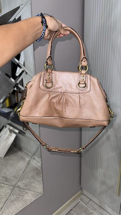 Сумка Coach оригинал, натуральная кожа