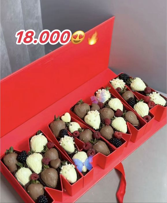 клубника в шоколаде