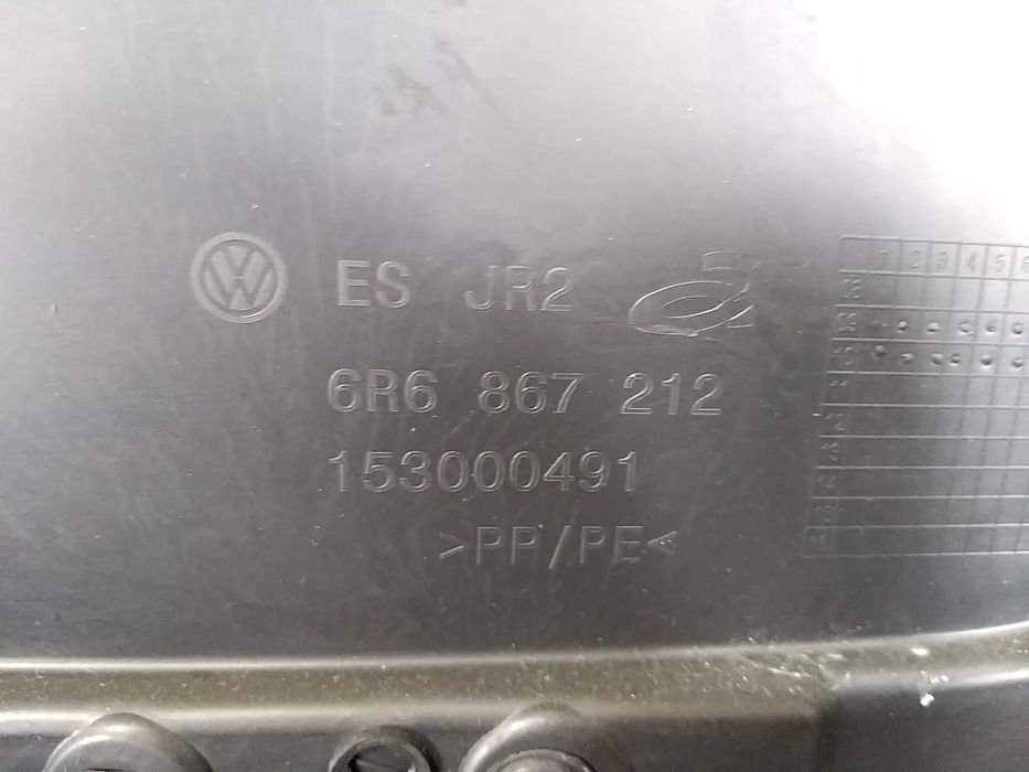 Fata tapiterie usa dreapta spate vw polo 6r 6r6867212 153000491