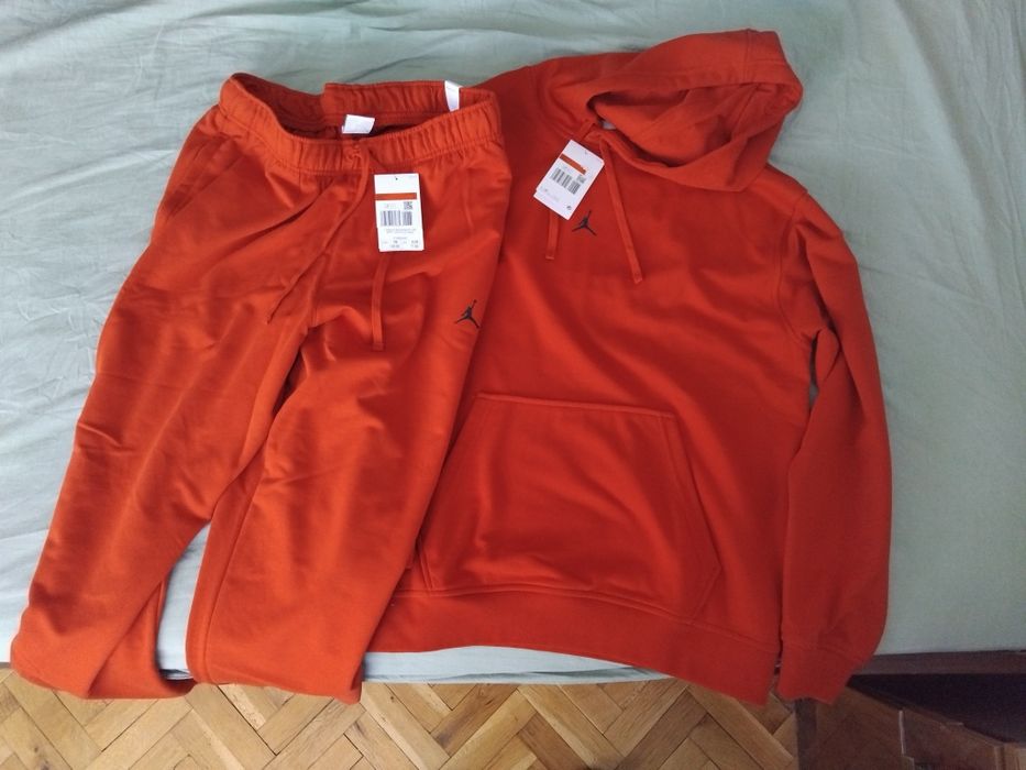 Комплект анцинг Nike Jordan, червен, размер Л