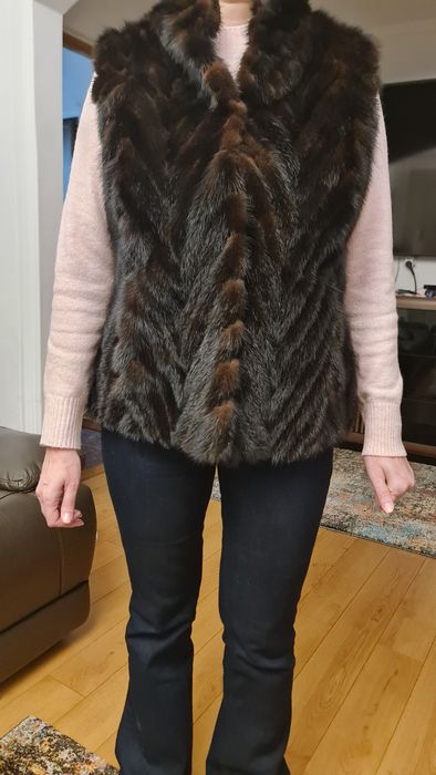 Vestă naturală de nurcă
