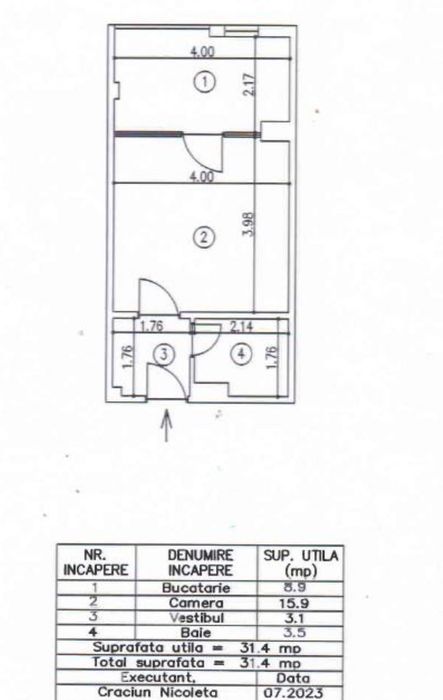 Vânzare Garsonieră