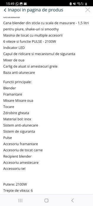 Robot de bucatarie german