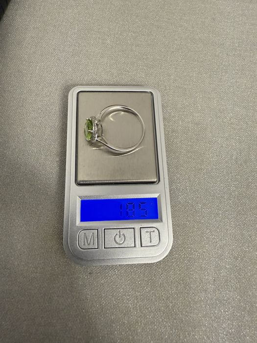 Inel aur alb 14k cu pietre pretioase