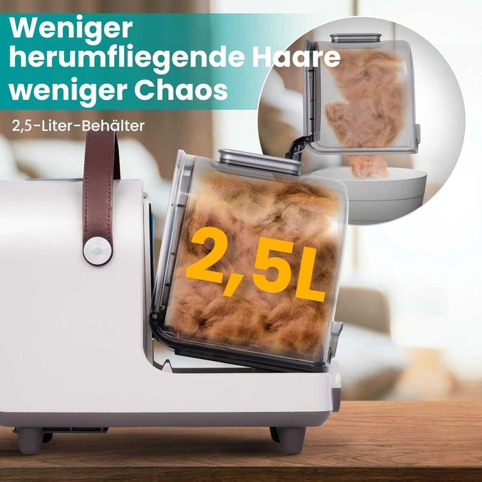 Професионална уред за груминг подстригване прахосмукачка, куче, котка