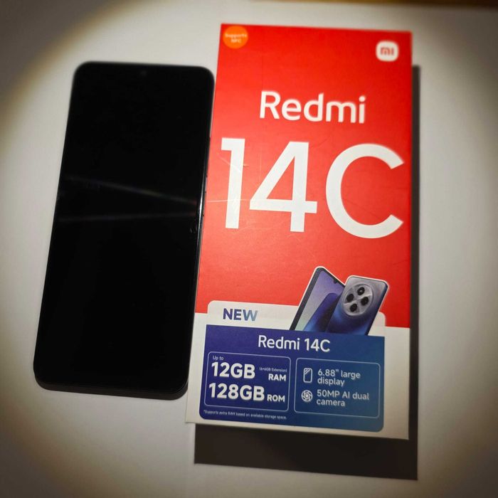 Telefon mobil Redmi 14C 6GB/128GB Black