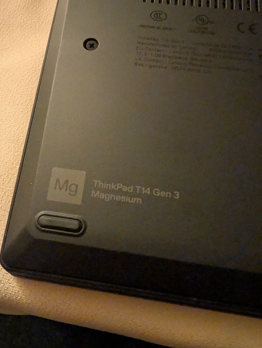 Laptop Lenovo ThinkPad T14 Gen 3, Intel Core i7-1265P 32GB  Iris XE
