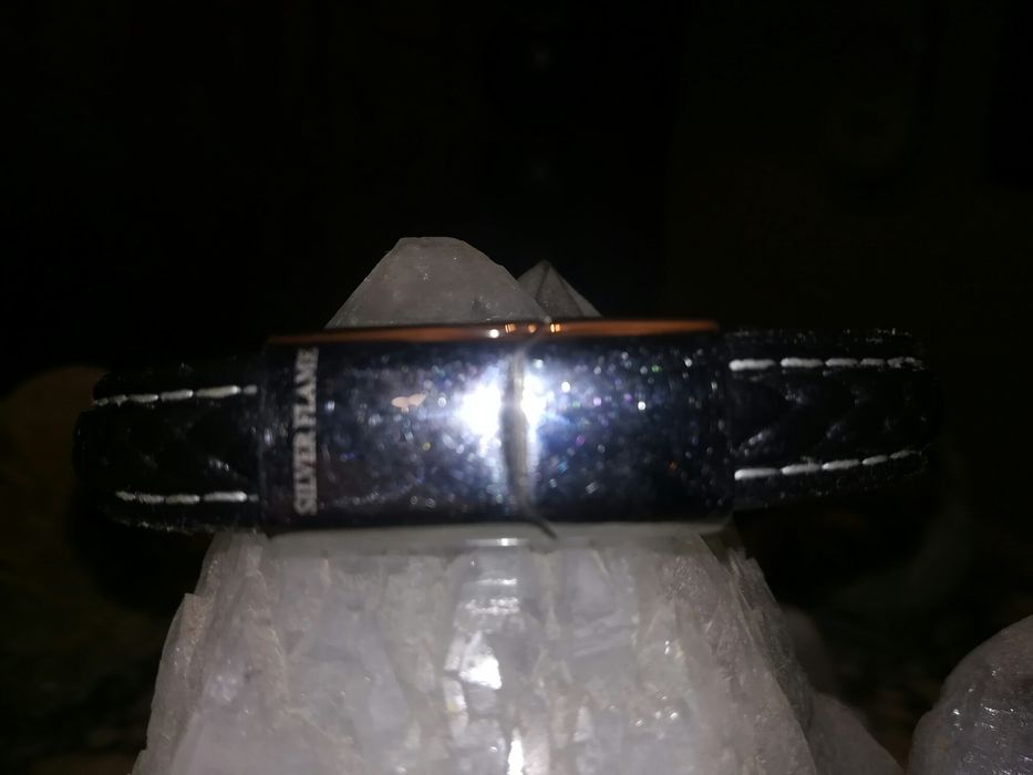 Кожена гривна стомана лъв