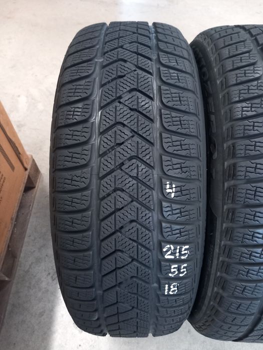 215/55/18 95H 4бр.PIRELLI WINTER Неразличими от НОВИ-DEMO