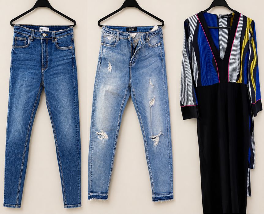 Zara, Mango, Trendyol, Diesel, Miss Sixty