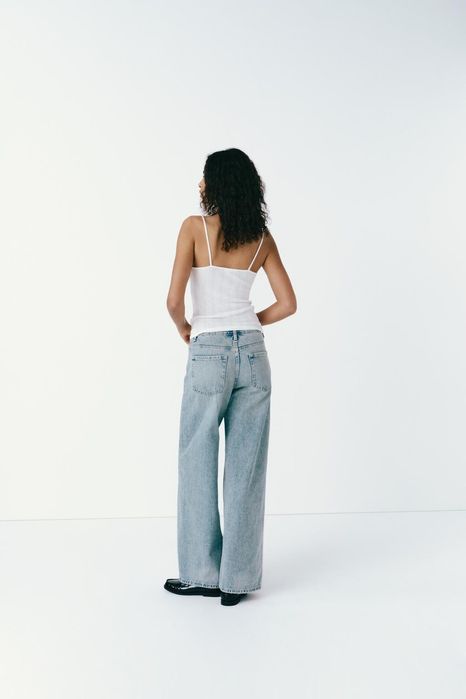Zara Джинсы wide