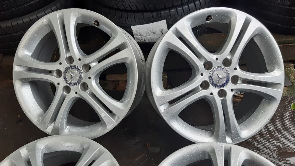 Set 4 jante aliaj r17 Mercedes 5x112 Volkswagen preț fix 1100 lei setu