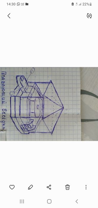 Беседки плавающие