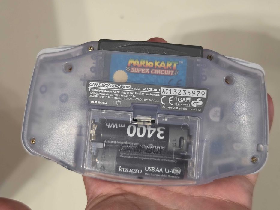 Nintendo Gameboy Advance Transparent