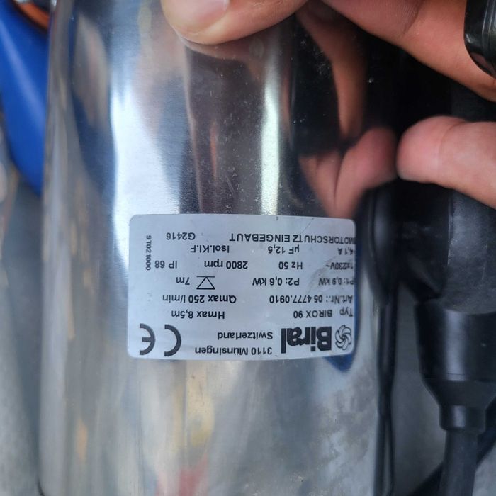 Vand poma submersibila Biral 90