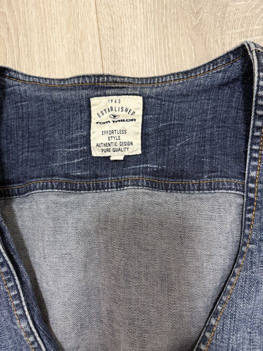 Елек  деним - Ton Tailor, р-р S, 5 евро